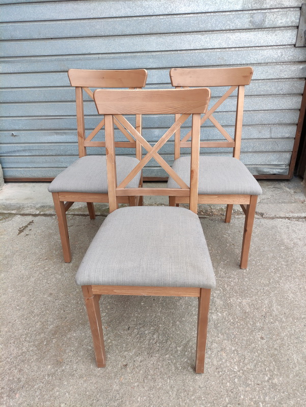 silla tapizada madera desgastada 48-89x42x50 3u